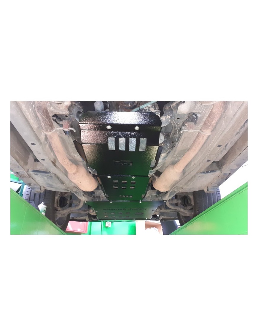 Komplet osłon układu napędowego Standard Range Rover L322 facelift 2009-2012 czerwony Komplet osłon układu napędowego Standard Range Rover L322 facelift 2009-2012 czerwony