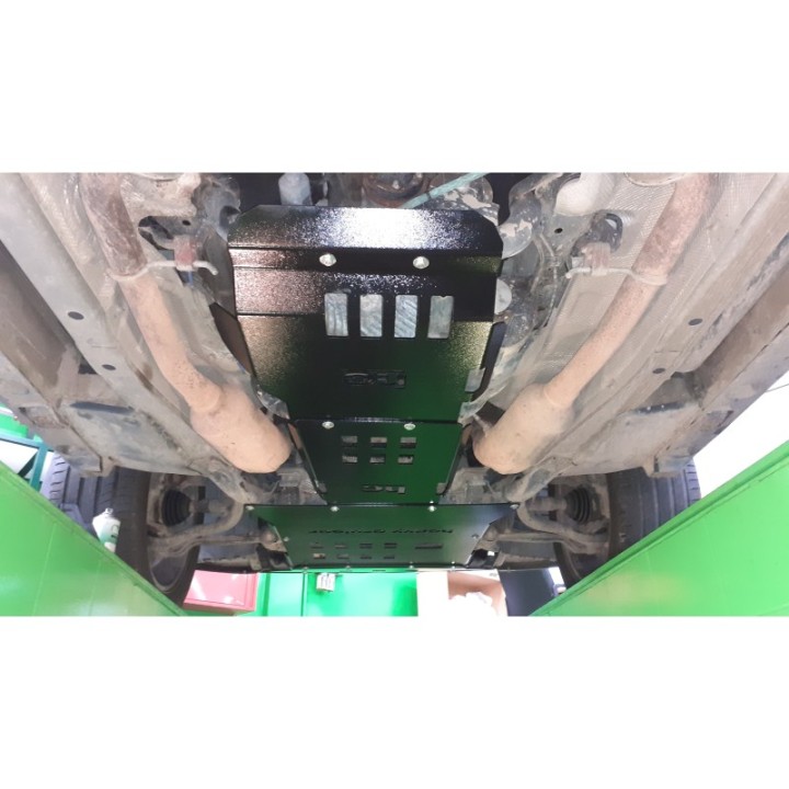 Komplet osłon układu napędowego Standard Range Rover L322 facelift 2009-2012 aluminiowy