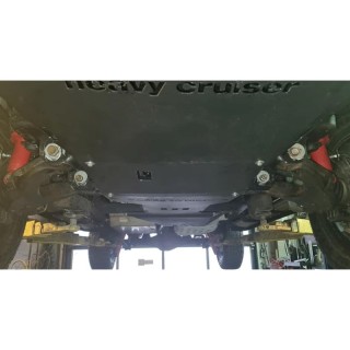 Osłona chłodnic, silnika i przedniego mostu OFFROAD z uchwytami do holowania Toyota Sequoia 2000-2007