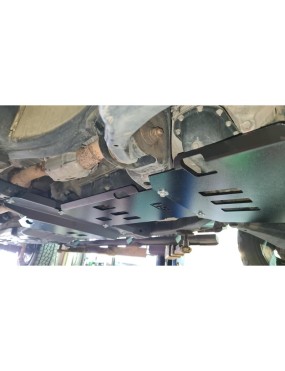 Osłona przedniego mostu i miski olejowej Toyota Sequoia 2007-2014 aluminiowa