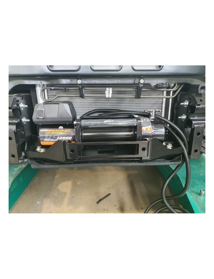 Ssang Yong Ssangyong Musso 2021- płyta montażowa wyciagarki STANDARD Ssang Yong Ssangyong Musso 2021- płyta montażowa wyciagarki STANDARD