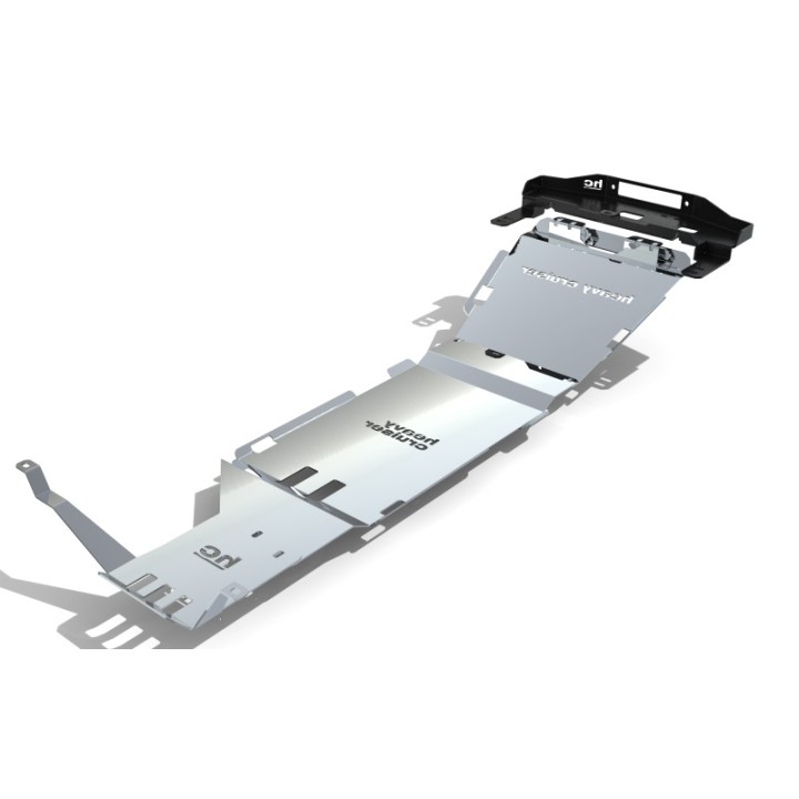Zestaw, pakiet OFFROAD Toyota Hilux 1997-2001 aluminiowy