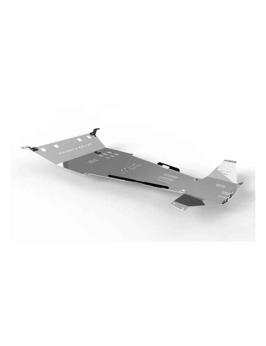 Komplet osłon układu napędowego STANDARD Vw Touareg 2002-2006 aluminiowy Komplet osłon układu napędowego STANDARD Vw Touareg 2002-2006 aluminiowy