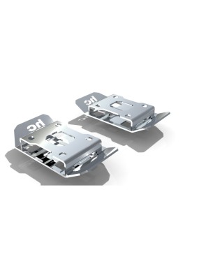 Osłony mocowań resorów do mostu offroad Vw Volkswagen Amarok 2023 - aluminiowe