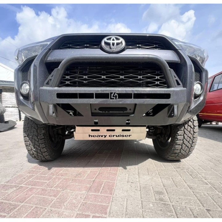 Osłona chłodnic, silnika i przedniego mostu OFFROAD Toyota 4 Runner 4Runner N280 2014 - 2024 aluminiowa