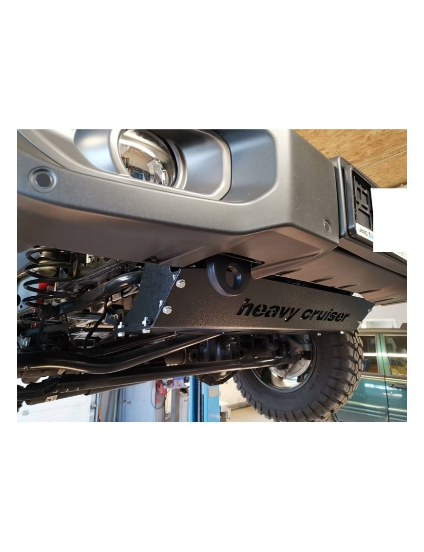 Osłona chłodnic i stabilizatora HD Jeep Wrangler JL JLU 2018 - czarna Osłona chłodnic i stabilizatora HD Jeep Wrangler JL JLU 2018 - czarna