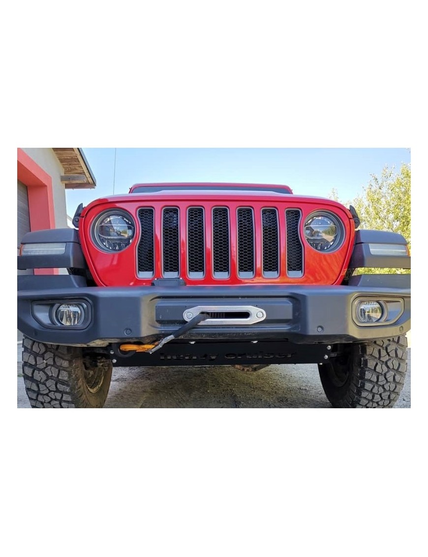 Osłona chłodnic i stabilizatora HD Jeep Wrangler JL JLU 2018 - czarna Osłona chłodnic i stabilizatora HD Jeep Wrangler JL JLU 2018 - czarna