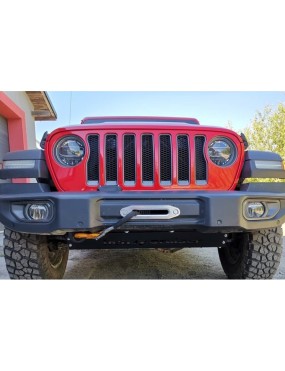 Osłona chłodnic i stabilizatora HD Jeep Wrangler JL JLU 2018 - czerwona