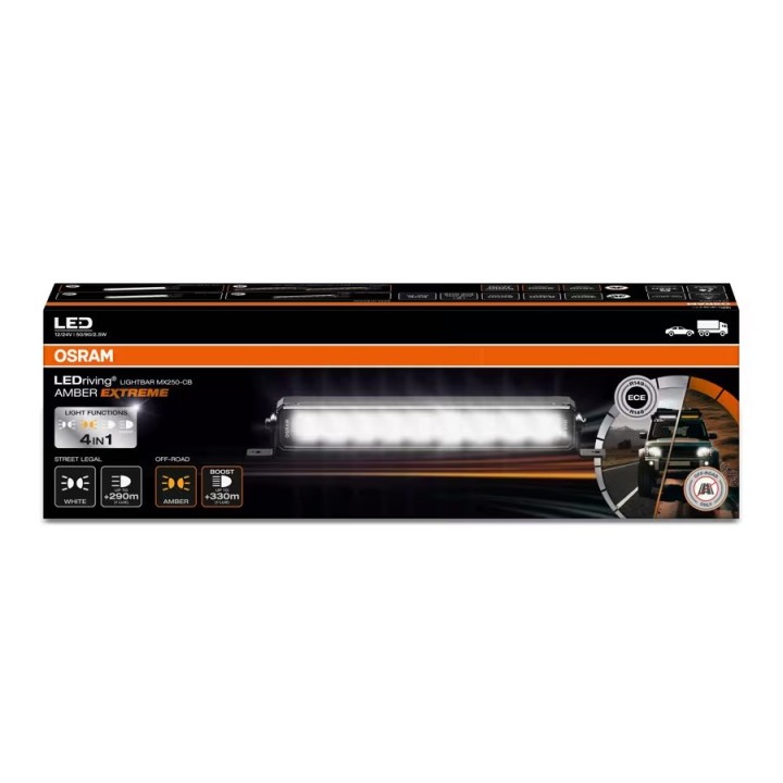 Lightbar MX250-CB AMBER EXTREME 28cm|Osram LEDDL138-CB X - ujęcie 3