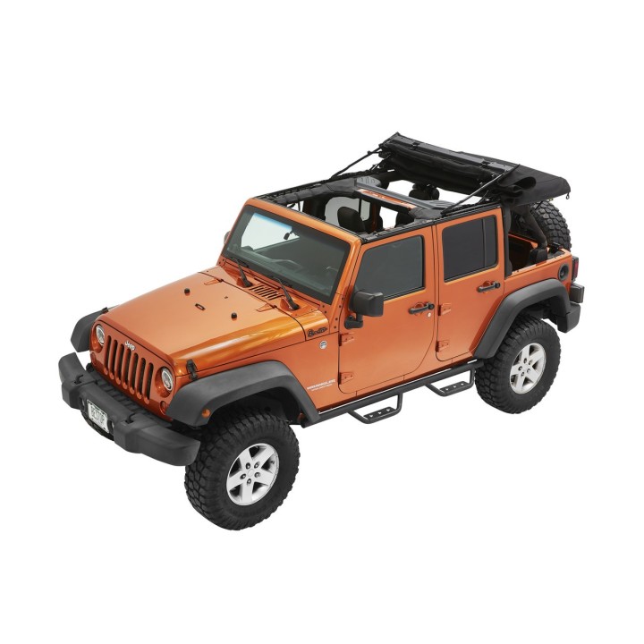 SUPERTOP ULTRA SQUAREBACK JEEP WRANGLER JK 4D SOFT TOP miękki dach BesTOP - ujęcie 2