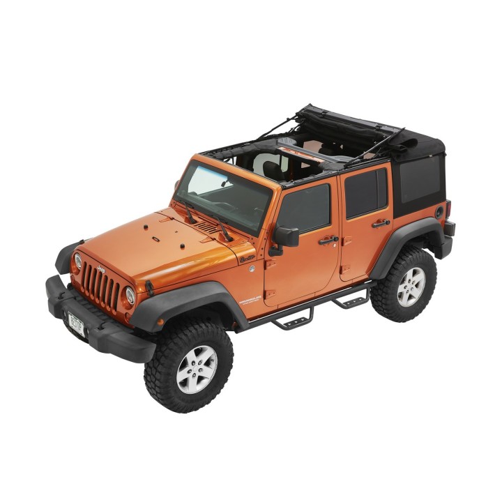 SUPERTOP ULTRA SQUAREBACK JEEP WRANGLER JK 4D SOFT TOP miękki dach BesTOP - ujęcie 3