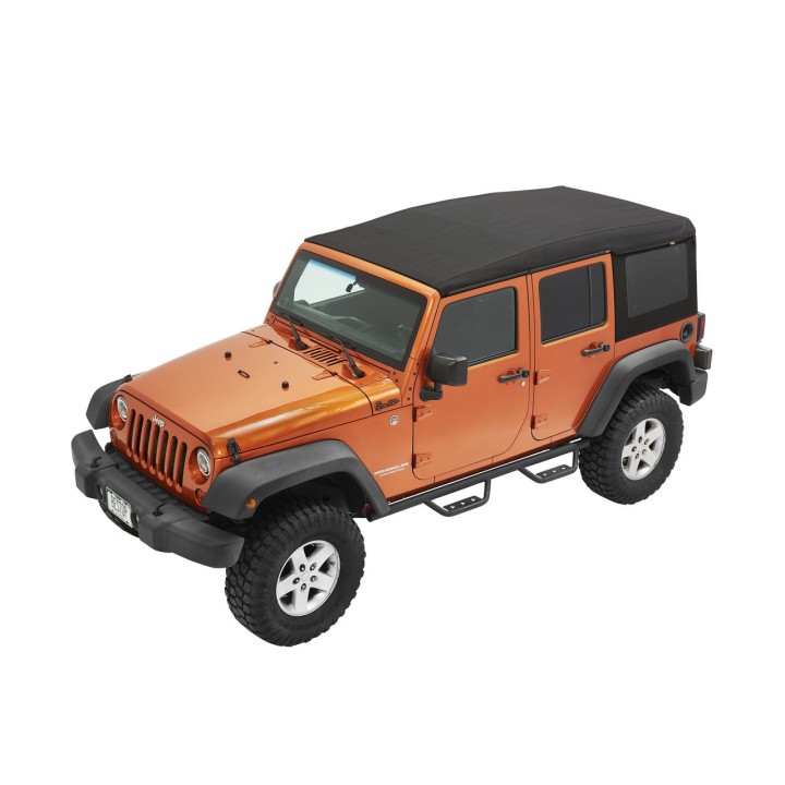 SUPERTOP ULTRA SQUAREBACK JEEP WRANGLER JK 4D SOFT TOP miękki dach BesTOP - ujęcie 4