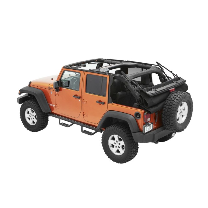 SUPERTOP ULTRA SQUAREBACK JEEP WRANGLER JK 4D SOFT TOP miękki dach BesTOP - ujęcie 6