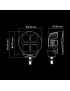 Lampa NUUK D-LINE MC DRIVING LIGHT 3" 809288