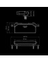 Lampa robocza UNITY ULTRA FLAT WORK LIGHT 22W 800552