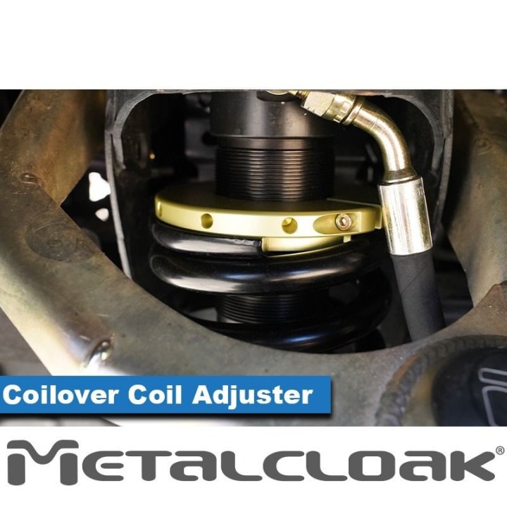 RockSport BLACK lift 2.5" - 4" FORD Bronco regulowane Coilovery przód METALCLOAK - ujęcie 4