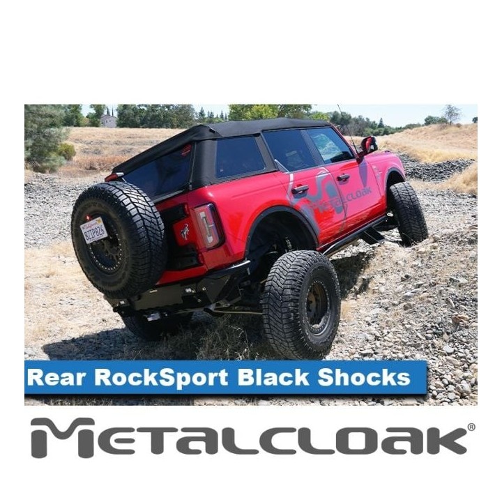 RockSport BLACK, 2.5" - 4" Bronco METALCLOAK - ujęcie 2