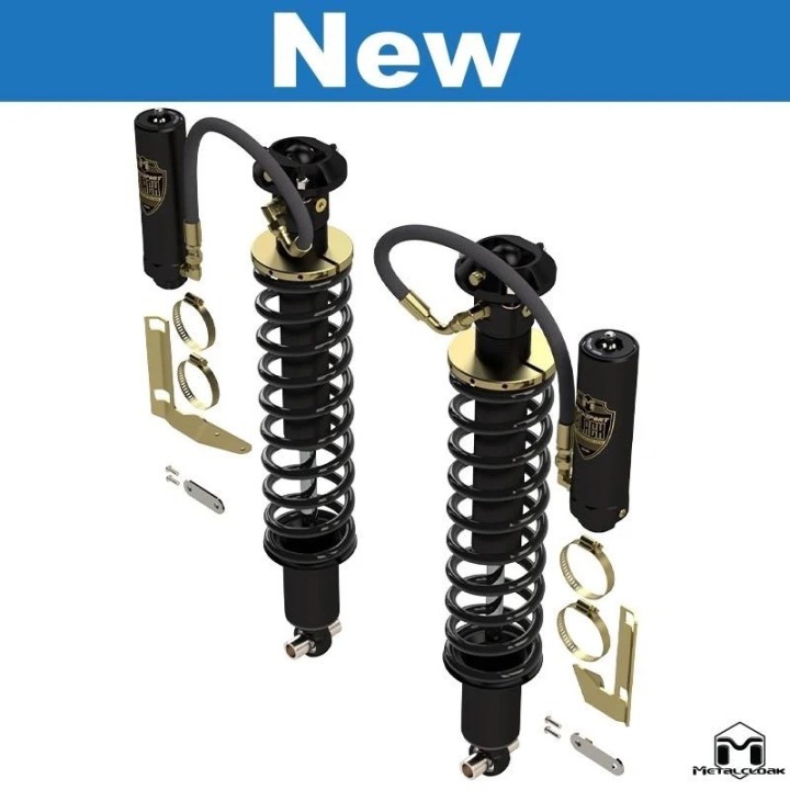 RockSport BLACK, 2.5" - 4" Bronco METALCLOAK