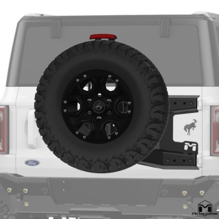 Aluminiowe wzmocnienie i relokacja Koła Ford Bronco 6G METALCLOAK - ujęcie 2