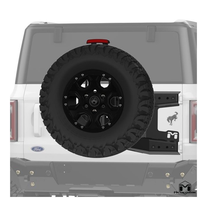 Aluminiowe wzmocnienie i relokacja Koła Ford Bronco 6G METALCLOAK - ujęcie 2