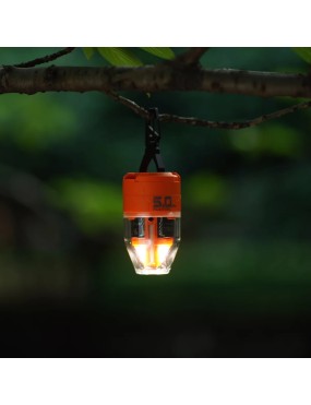 Flextail MAX PUMP 3 – pompka do materacy z lampą LED, 5 kPa, Orange