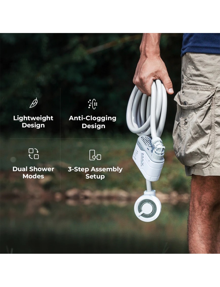 Flextail Max Shower prysznic turystyczny