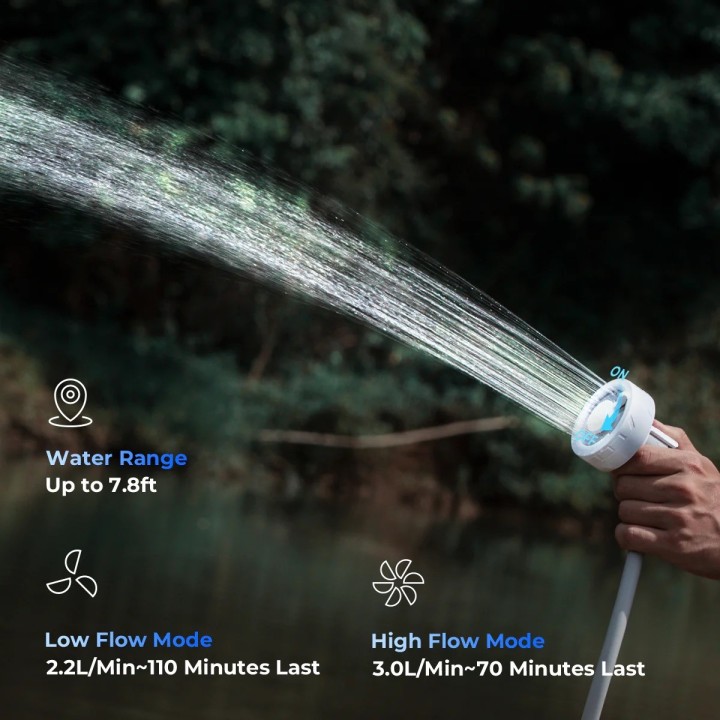 Flextail Max Shower prysznic turystyczny - ujęcie 4