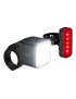 OSRAM LEDsBIKE COMPACT 50 SET – zestaw lampek rowerowych LED 50 lx, przód + tył