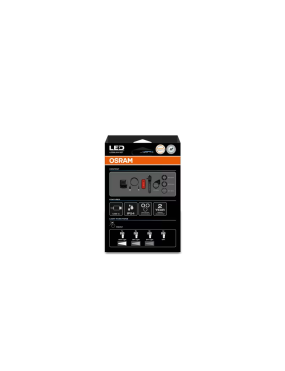 OSRAM LEDsBIKE COMPACT 50 SET – zestaw lampek rowerowych LED 50 lx, przód + tył