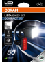 OSRAM LEDsBIKE COMPACT 50 SET – zestaw lampek rowerowych LED 50 lx, przód + tył
