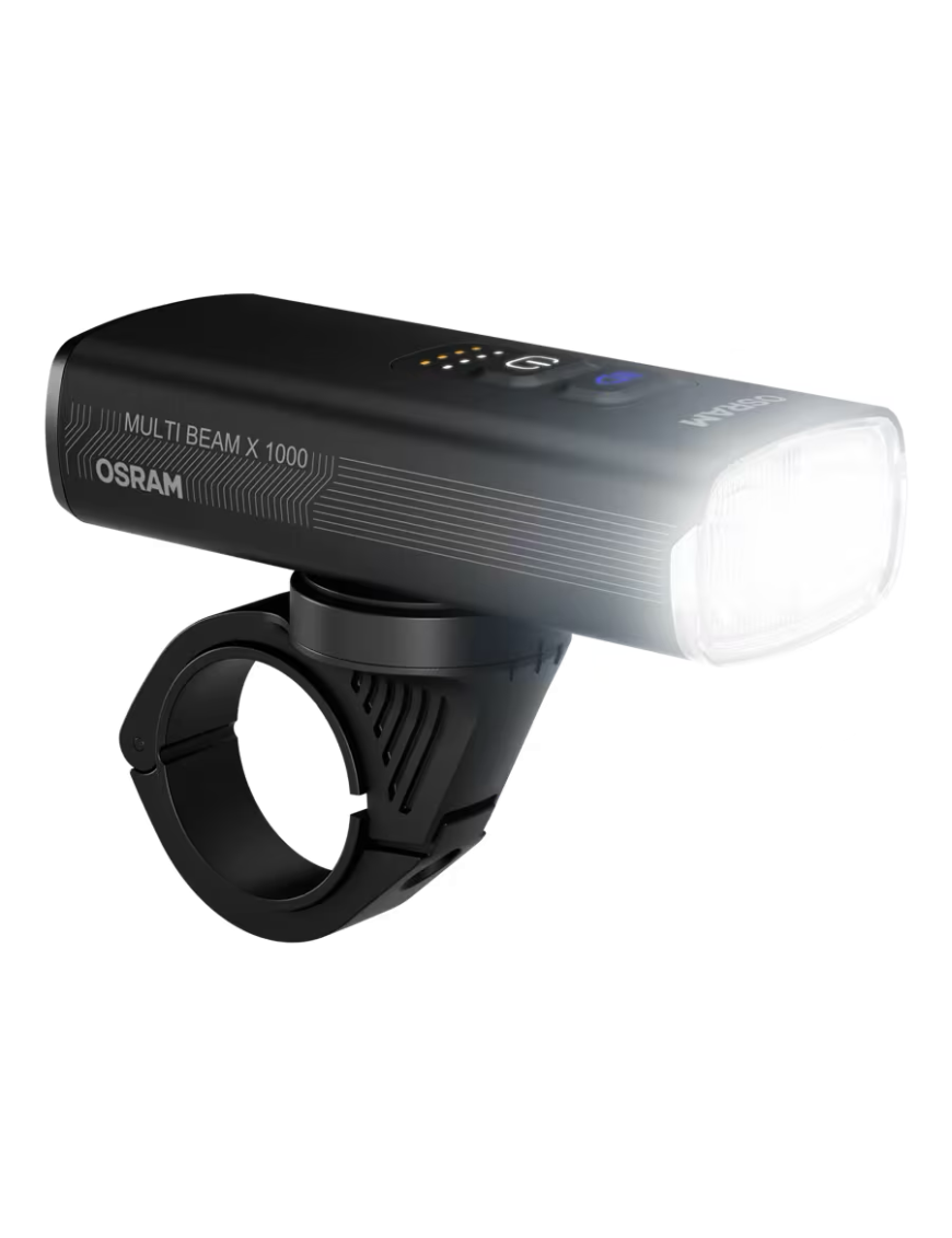 LEDsBIKE MULTI BEAM X 1000 SET zestaw lampek rowerowych LED 1 000 lm