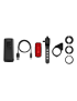 LEDsBIKE MULTI BEAM X 1000 SET zestaw lampek rowerowych LED 1 000 lm