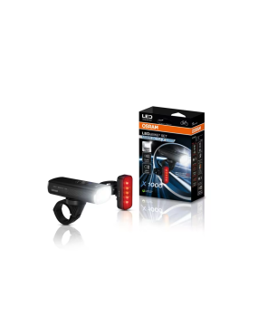 LEDsBIKE MULTI BEAM X 1000 SET zestaw lampek rowerowych LED 1 000 lm