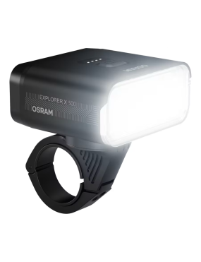 OSRAM LEDsBIKE EXPLORER X 500 SET – zestaw lampek rowerowych LED 500 lm, USB-C, IP54