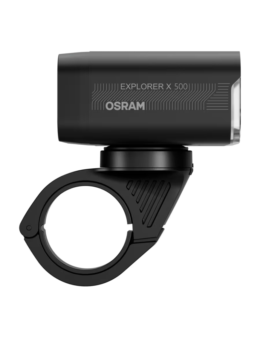 OSRAM LEDsBIKE EXPLORER X 500 SET – zestaw lampek rowerowych LED 500 lm, USB-C, IP54