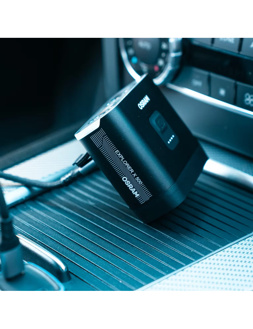 OSRAM LEDsBIKE EXPLORER X 500 SET – zestaw lampek rowerowych LED 500 lm, USB-C, IP54