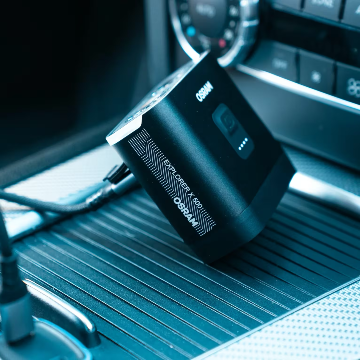 OSRAM LEDsBIKE EXPLORER X 500 SET – zestaw lampek rowerowych LED 500 lm, USB-C, IP54 - ujęcie 13