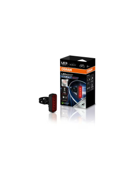 OSRAM LEDsBIKE COMPACT REAR – tylna lampka rowerowa LED z funkcją hamowania