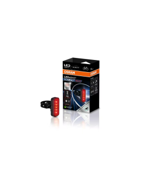 OSRAM LEDsBIKE COMPACT REAR – tylna lampka rowerowa LED z funkcją hamowania