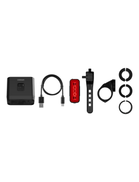 OSRAM LEDsBIKE EXPLORER X 1000 SET – zestaw lamp rowerowych LED, 1 000 lm, USB-C