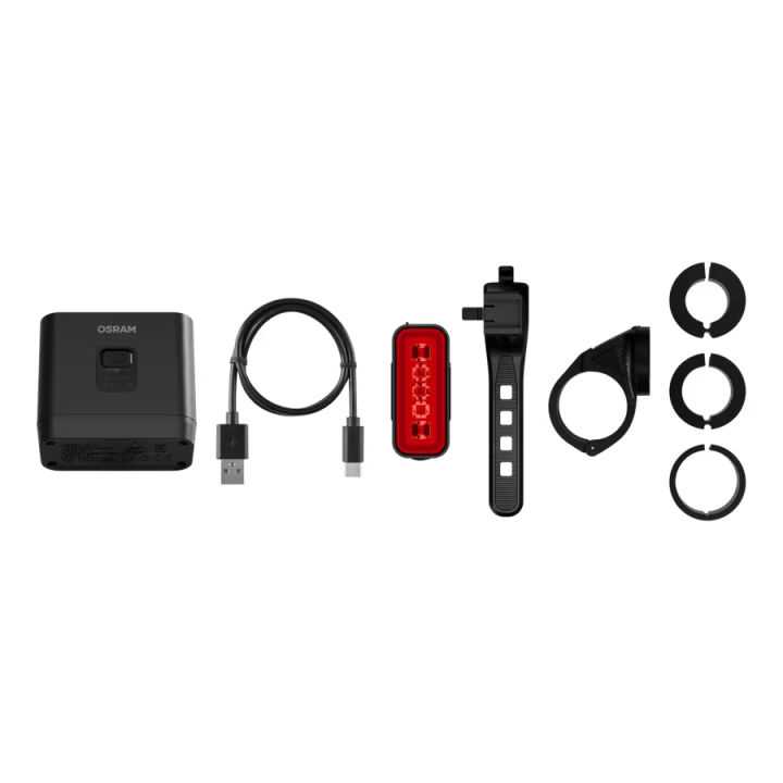 OSRAM LEDsBIKE EXPLORER X 1000 SET – zestaw lamp rowerowych LED, 1 000 lm, USB-C - ujęcie 7