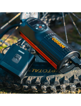 OSRAM LEDsBIKE EXPLORER X 1000 SET – zestaw lamp rowerowych LED, 1 000 lm, USB-C