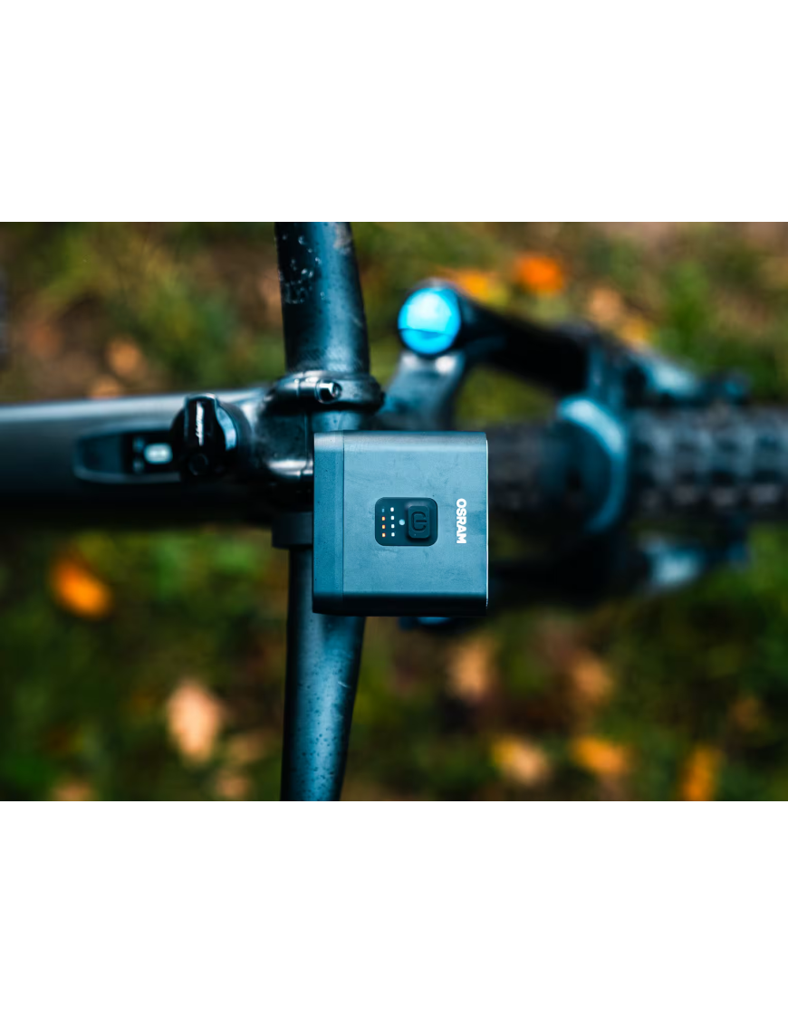 OSRAM LEDsBIKE EXPLORER X 1000 SET – zestaw lamp rowerowych LED, 1 000 lm, USB-C