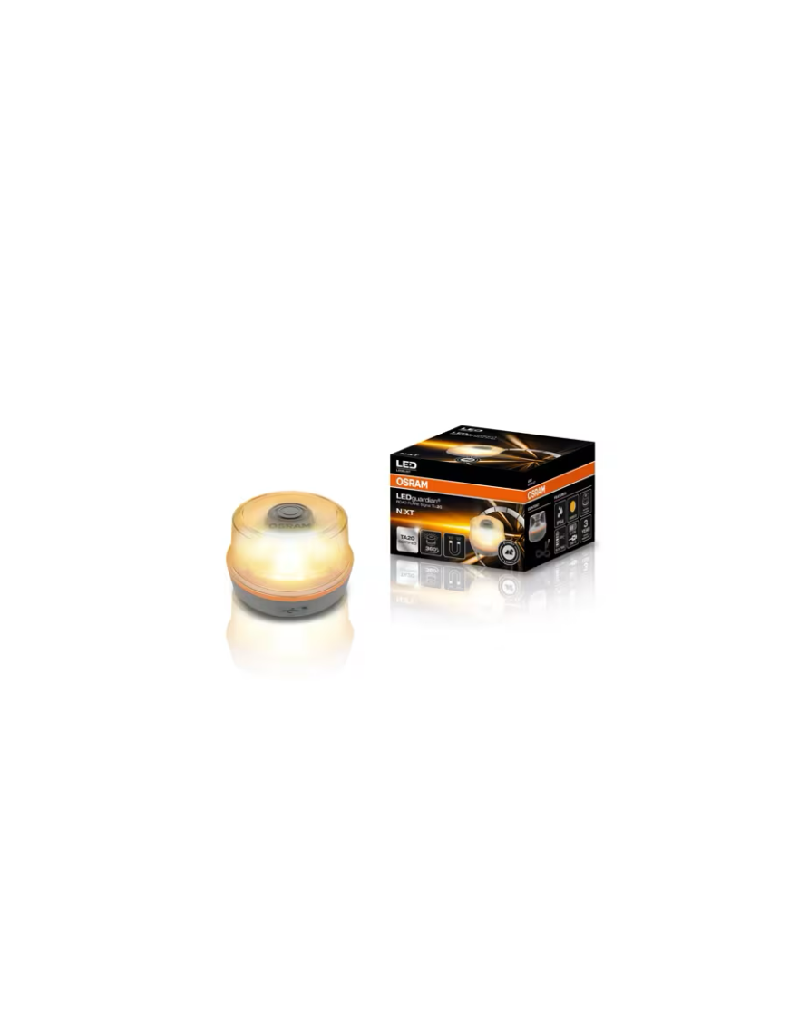 OSRAM LEDguardian ROAD FLARE Signal TA20 NXT LEDSL107 – lampa ostrzegawcza LED 360°, USB-C