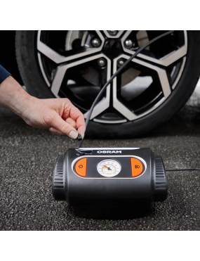 OSRAM TYREinflate 2110 OTI2110 – kompresor do opon 12 V z manometrem analogowym