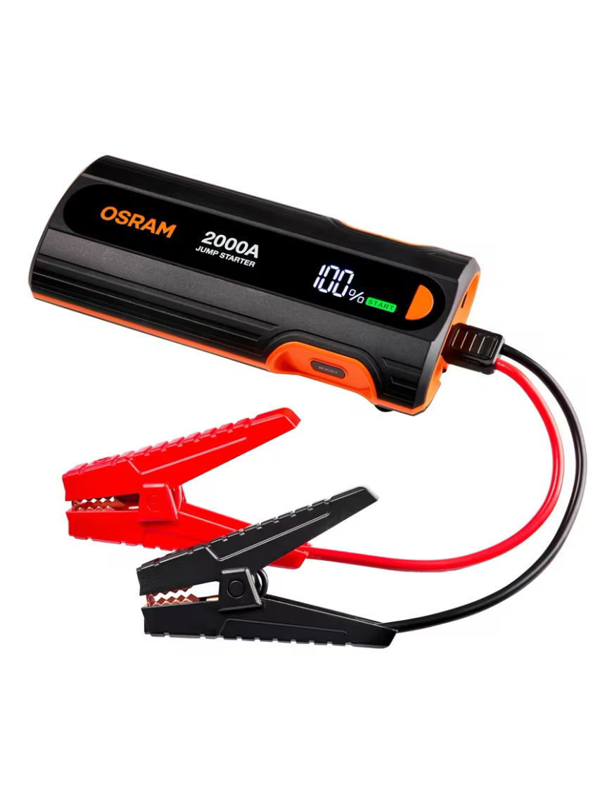OSRAM BATTERYjumpstart 2000 OJS040 – booster 12 V 2 000 A z powerbankiem