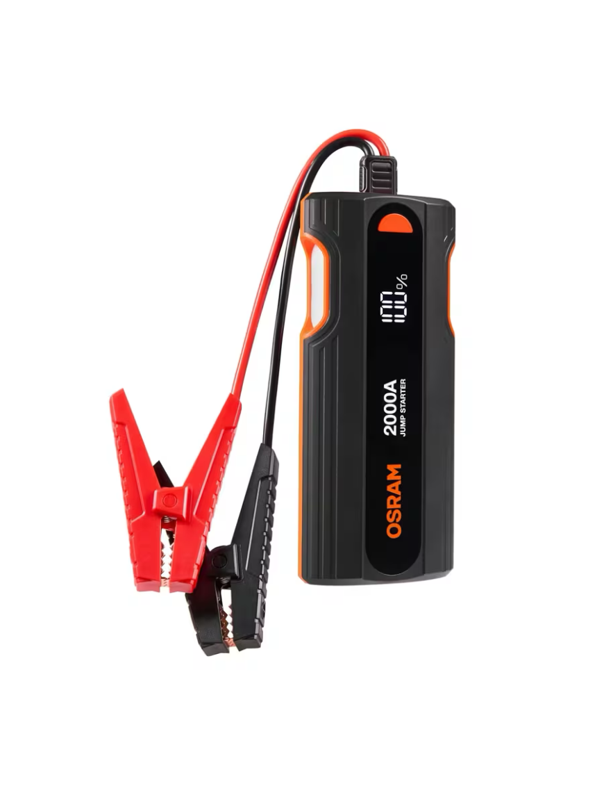 OSRAM BATTERYjumpstart 2000 OJS040 – booster 12 V 2 000 A z powerbankiem