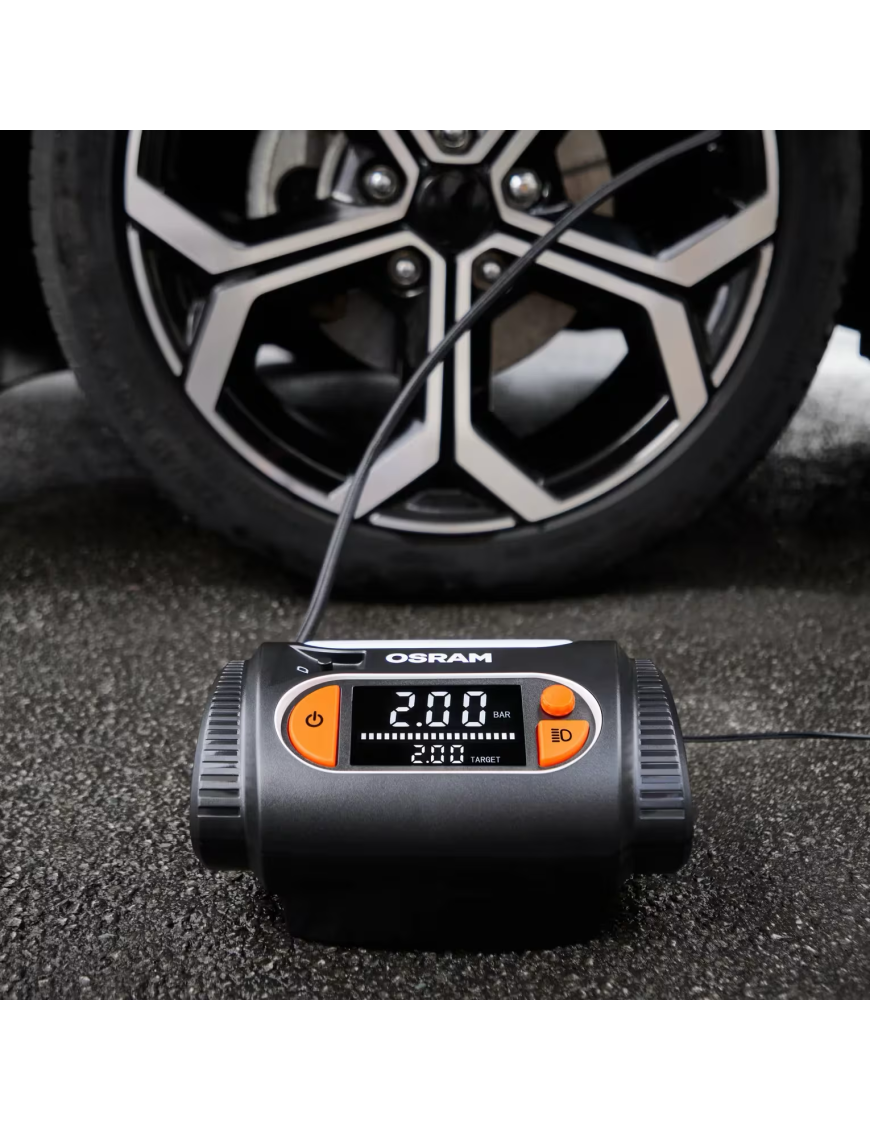 OSRAM TYREinflate 2130 OTI2130 – kompresor samochodowy 12 V z Auto-Stop