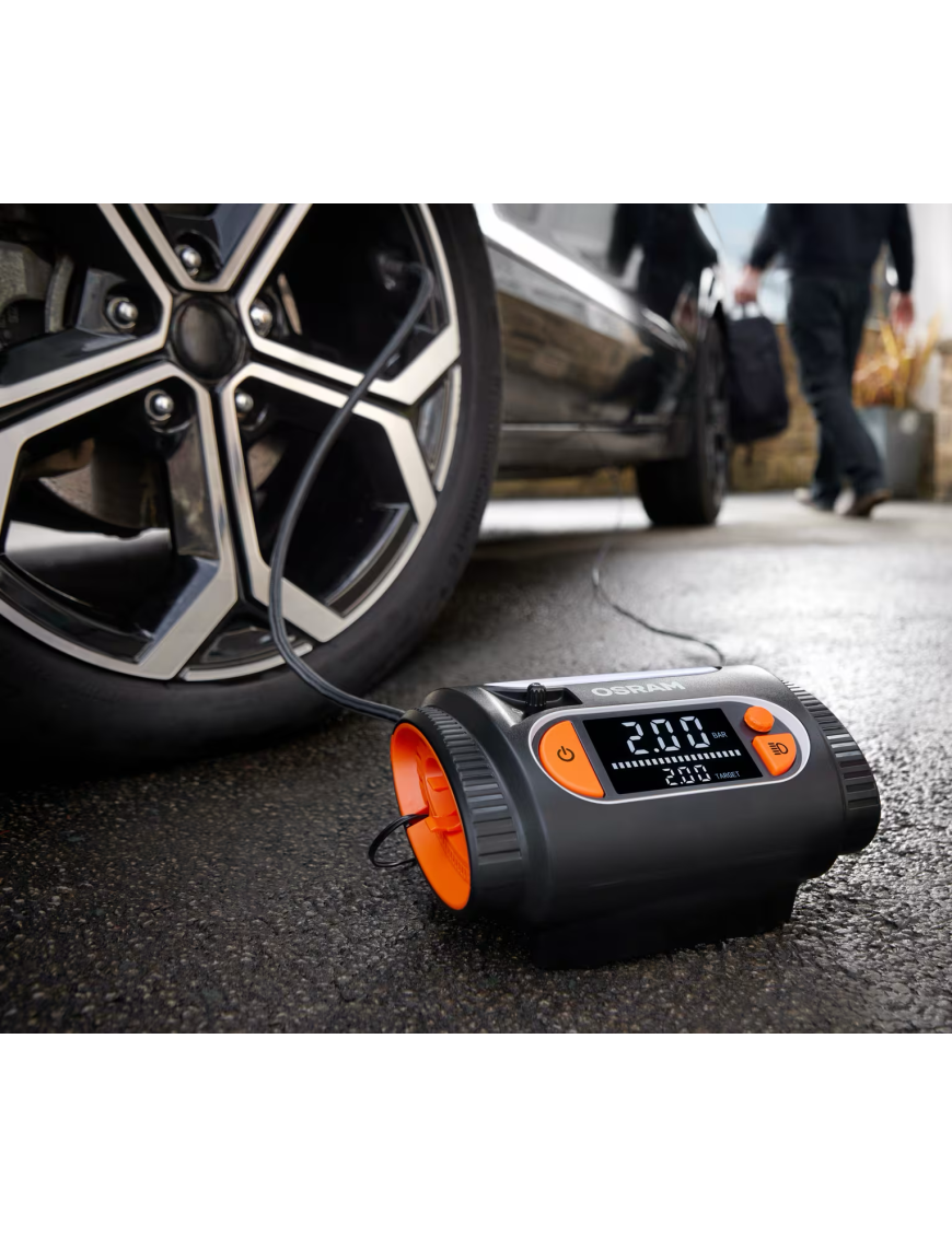 OSRAM TYREinflate 2130 OTI2130 – kompresor samochodowy 12 V z Auto-Stop