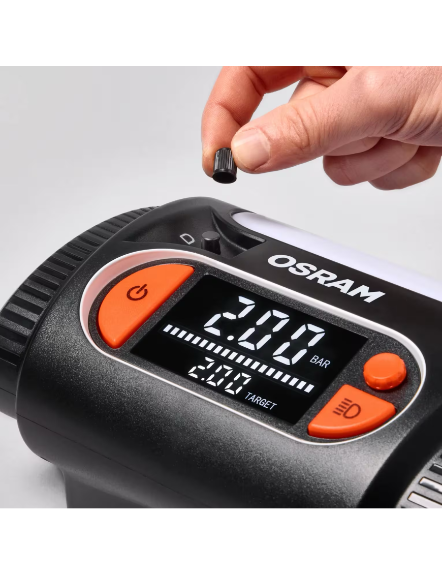 OSRAM TYREinflate 2130 OTI2130 – kompresor samochodowy 12 V z Auto-Stop